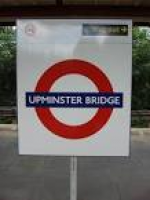 An Upminster Bridge tube ...
