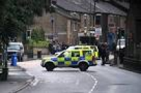 The scene in Hollingworth on ...