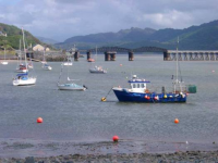 Barmouth Harbour and its