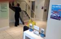 Barclays bank staff clear up ...