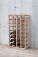 Tall Wooden Wine Rack in Beech