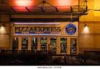 Pizza Express at night, ...