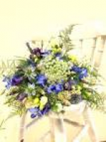 Lily Alley Florist on Twitter: "#wedding bouquet of blue bee ...