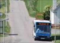 ... bus pauses at Blairmore