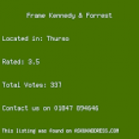 FRAME KENNEDY & FORREST, Thurso, Accountant, Finance