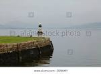 A Lighthouse In The Firth Of Clyde At Port Glasgow In Inverclyde ...