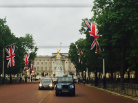 London UK Taxi Flag