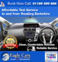Reading Taxis by Eagle Cars - Taxi Cab Service Throughout Reading