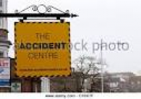 Sign for The Accident Centre ...