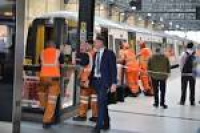 King's Cross station incident: Two injured after train hits ...