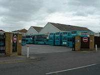 bus depot in Gillingham