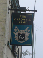 Pub Sign - The Cardwell Arms,