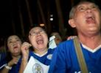 Thai supporters of Leicester ...