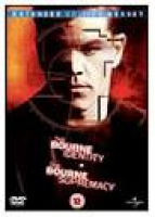 The Bourne Identity/The Bourne Supremacy - Extended Edition Boxset ...