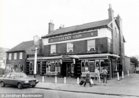 of the Golden Lion pub in