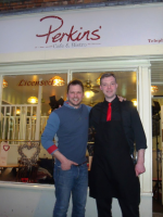 Jimmy Doherty with Perkins'