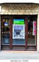 An ATM at the Halifax bank at ...