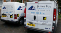 One of our plumbers vans