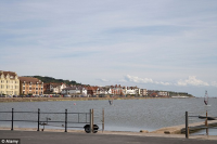 sea front in West Kirby,