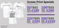 Screen Printing Offers