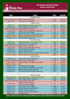 WSD WSDAF 2015 Timetable ...