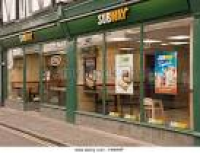 Front of Subway shop in ...