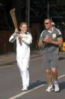 The Olympic Torch Relay winds