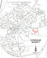This map of Downham Market has
