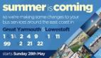 Changes to buses in Gt Yarmouth & Lowestoft - from 28th May 2017 ...