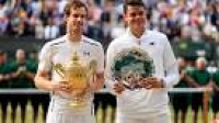 ... Raonic with their trophies