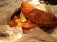 Just fish & Chips served every ...