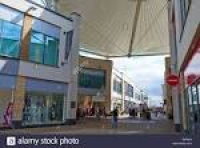 Town Centre Shopping Corby Northamptonshire Stock Photos & Town ...