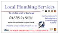 Local Plumber - Home Services - Corby, Northamptonshire - Phone ...