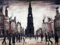 L S Lowry Speciality Print / Picture - BERWICK UPON TWEED - With ...