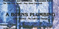 plumbers - A Burns Plumbing
