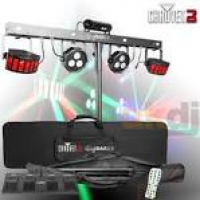 DJ GigBAR IRC 2 LED Derby + Par + Laser + Strobe Effect Light Gig Bar