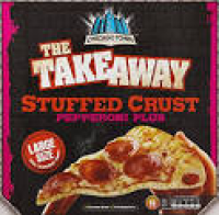 Chicago Town Takeaway Stuffed Crust Pepperoni Plus Pizza, 645g ...