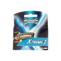 Wilkinson Sword Xtreme 3 Systems Blades 4 Pack