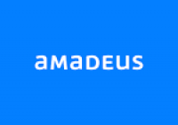 amadeus new logo on blue