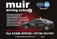 Muir Driving School - Covering Dundee, Perth and Forfar