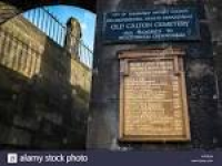 Entrance to Old Calton burying ground cemetery, Edinburgh ...