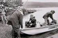 Jimmy Carter fishing in Powys ...