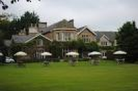 Beautiful Homewood Park Hotel from bottom of garden - Picture of ...