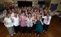 Tina Dumper retires from job at Townhill Infant School in ...