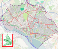 Bitterne Park is located in