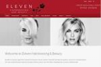 Eleven Hairdressing and Beauty - Top Spin Web Design