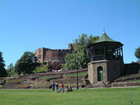 Tamworth Castle from the