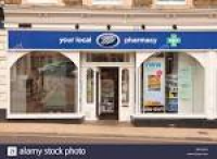 The Boots pharmacy chemists shop store in Halesworth,Suffolk,Uk ...