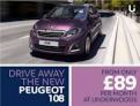 Peugeot 108 Offers in Sudbury