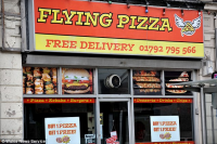 of Flying Pizza in Swansea